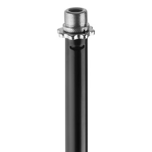VONYX MS100B Pie de Micro Recto, Base redonda de acero, anti-vibracion, bajo perfil altura ajustable 81-150 cms. 2