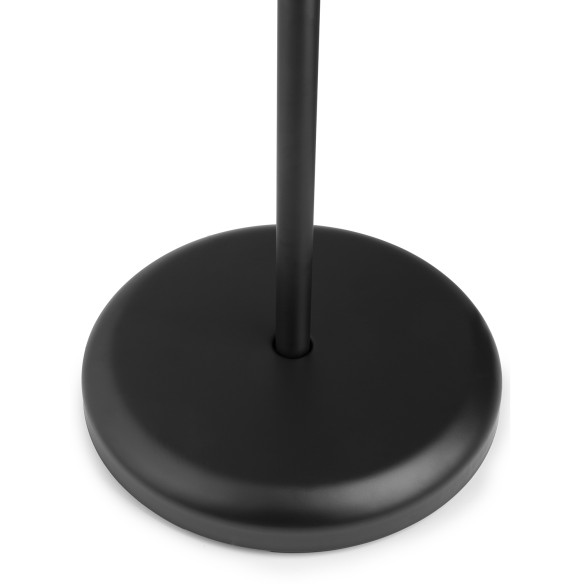 VONYX MS100B Pie de Micro Recto, Base redonda de acero, anti-vibracion, bajo perfil altura ajustable 81-150 cms.