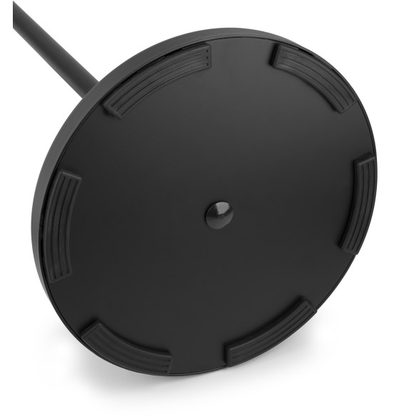 VONYX MS100B Pie de Micro Recto, Base redonda de acero, anti-vibracion, bajo perfil altura ajustable 81-150 cms.