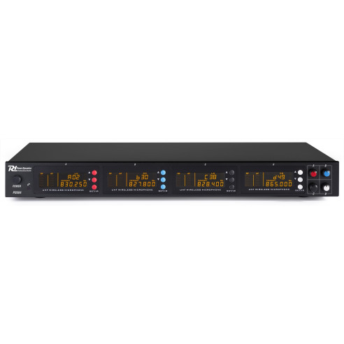 PD504 Sistema Inalámbrico 4 Micros de mano 