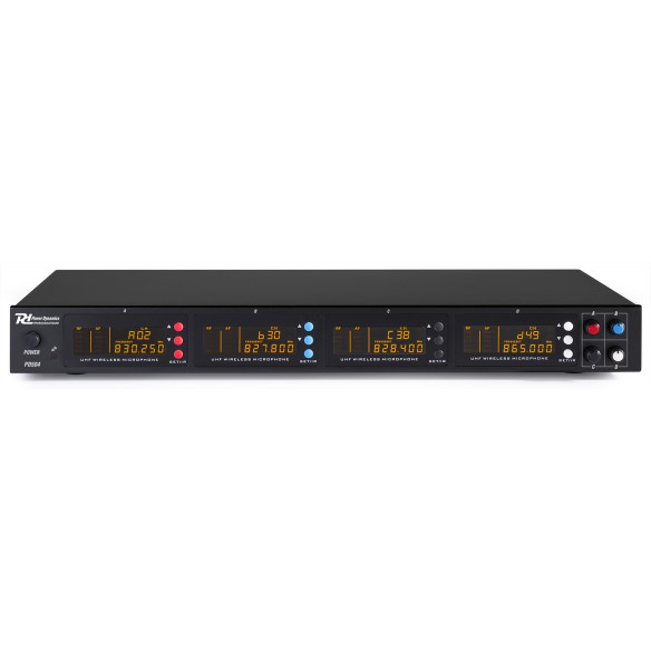 PD504 Sistema Inalámbrico 4 Micros de mano 
