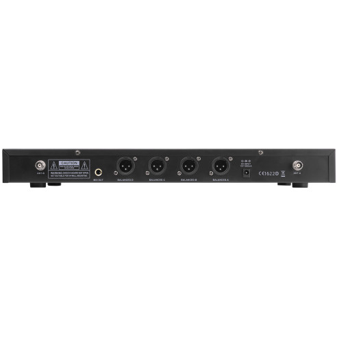 PD504 Sistema Inalámbrico 4 Micros de mano 