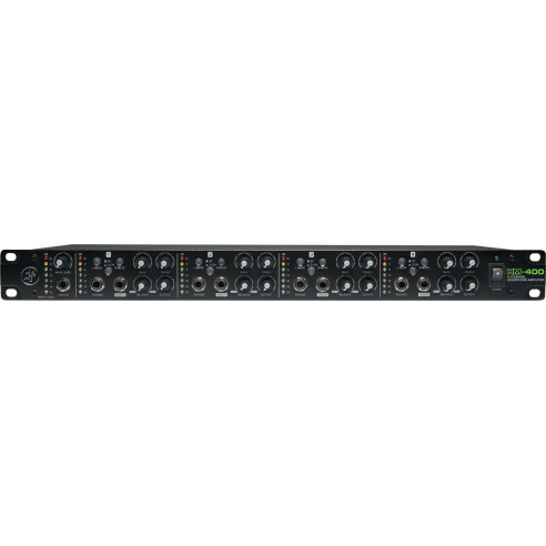 Amplificador Profesional de auriculares de 4 canales Mackie HM-400.