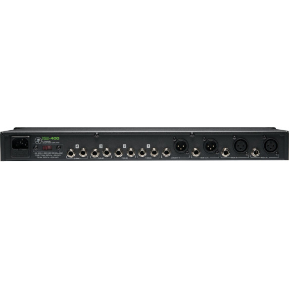 Amplificador Profesional de auriculares de 4 canales Mackie HM-400. Amplificador Profesional de auriculares de 4 canales Mackie HM-400.