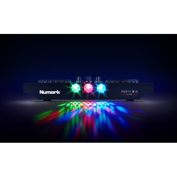 Numark PARTY MIX LIVE Controlador DJ  con luces y altavoces