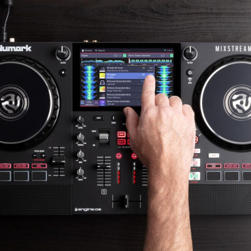 Numark MIXSTREAM PRO  Controlador DJ autónomo con streaming