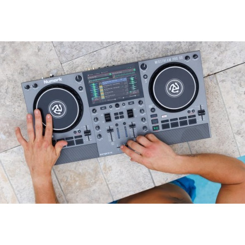 Numark MIXSTREAM PRO GO Controlador DJ autónomo con streaming Wifi