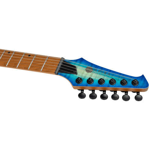 Spira S500-QAB TRANSPARENT AQUA BLUE Guitarra Eléctrica