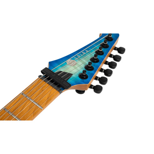 Spira S500-QAB TRANSPARENT AQUA BLUE Guitarra Eléctrica