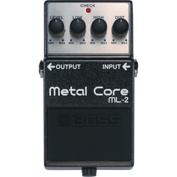 Pedal Metal Cole ML-2, distorsión potente y heavy de BOSS.