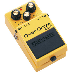 Pedal Boss OD-3 Overdrive, sonido natural  con toneladas de sustain. 2