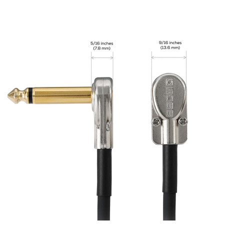 Boss BPC-4/3 Pack 3 cables conexión pedales 10cm