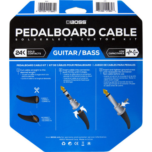 Compra Pedalboard Cable Kit BCK-12 online | MusicSales