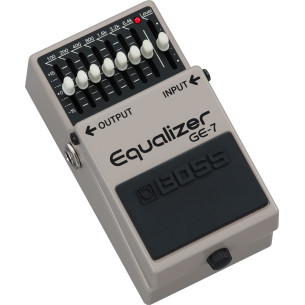 El Boss GE-7 es un pedal que da forma a su sonido y elimina el feedback con siete bandas de ecualización. 2
