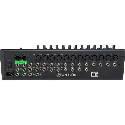 Mackie ONYX16 Mesa de mezclas de 16 canales