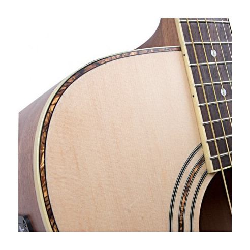 Guitarra electroacústica de 6 cuerdas con cutaway Cort AD880CE NAT