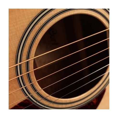 Guitarra electroacústica de 6 cuerdas con cutaway Cort AD880CE NAT