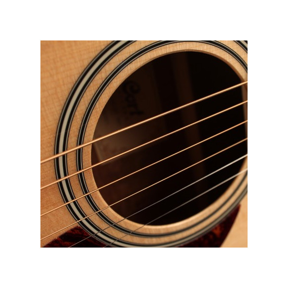 Guitarra electroacústica de 6 cuerdas con cutaway Cort AD880CE NAT