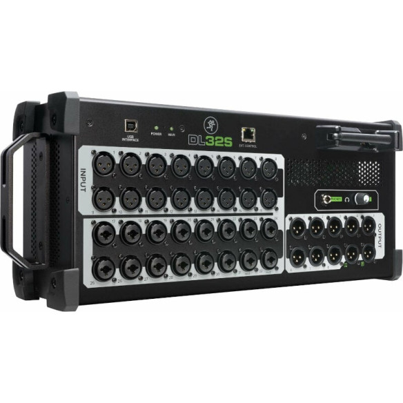 MACKIE DL-32S Mezclador digital inalambrico de 32 canales ,wifi integrado,32 previos de micro Onyx,15 buses salida,