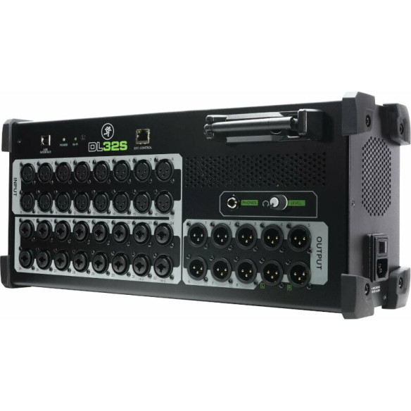 MACKIE DL-32S Mezclador digital inalambrico de 32 canales ,wifi integrado,32 previos de micro Onyx,15 buses salida,