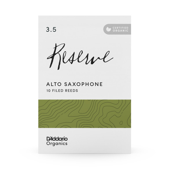 comprar Cañas Saxo Alto D'Addario Organic Reserve dureza 3.5, caja de 10 cañas orgánicas limadas. comprar Cañas Saxo Alto D'Addario Organic Reserve dureza 3.5, caja de 10 cañas orgánicas limadas.