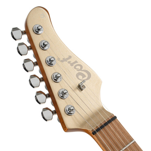 Cort G300 PRO MGD Guitarra eléctrica Metallic Gold