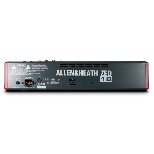 Allen-Heath ZED-18 Mezclador 18 canales Allen-Heath ZED-18 Mezclador 18 canales