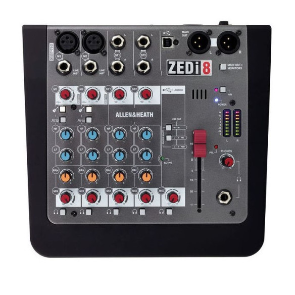 Allen-Heath ZED-i8 Mezclador / Interface USB compacto