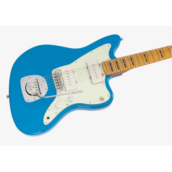 comprar Guitarra Eléctrica Sire LARRY CARLTON J5 BLUE, Guitarra Eléctrica con aspecto Retro/Vintage, tipo Jazzmaster.