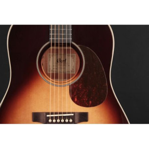 Guitarra acústica Cort EARTH 100SSF en acabado sunburst. 2