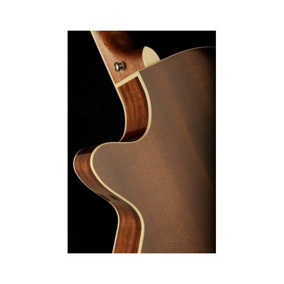 Guitarra electroacústica Cort SFX-CED NS con tapa de maciza de cedro rojo aros de caoba y fondo de caoba maciza