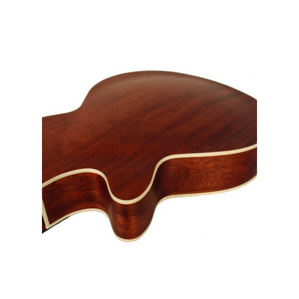 Guitarra electroacústica Cort  SFX-ME OP con tapa de abeto y aros y fondo de caoba