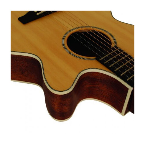 Guitarra electroacústica Cort  SFX-ME OP con tapa de abeto y aros y fondo de caoba