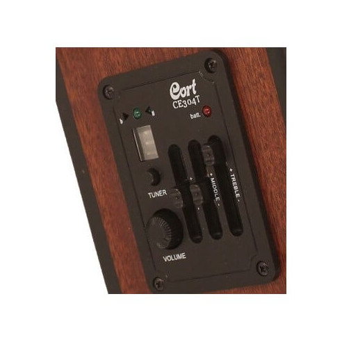 Guitarra electroacústica Cort  SFX-ME OP con tapa de abeto y aros y fondo de caoba