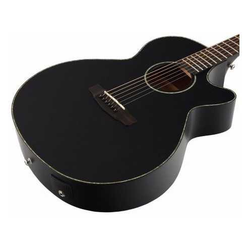 Guitarra electroacústica Cort  SFX-ME BKS con tapa de abeto y aros y fondo de caoba