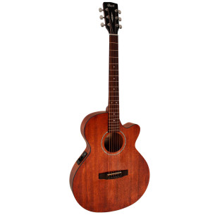 Guitarra electroacústica Cort SFX-MEM OP con cuerpo y mástil de caoba