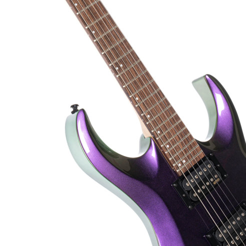 Cort X300 FPU Guitarra eléctrica Púrpura Camaleónico