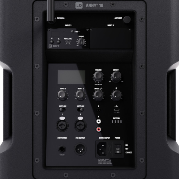 LD Systems ANNY 10 BPH B5 Equipo Portátil a Batería con micro headset LD Systems ANNY 10 BPH B5 Equipo Portátil a Batería con micro headset
