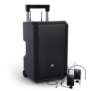 LD Systems ANNY 10 BPH 2 B5 Equipo Portátil a Batería c/2micros headset