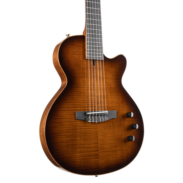 Cort Sunset Nylectric DLX TSB Guitarra clásica electrificada