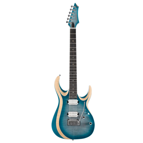 Cort X700 DUALITY II Polar ice burst Guitarra eléctrica c/funda