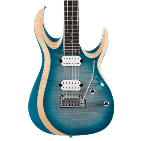 Cort X700 DUALITY II Polar ice burst Guitarra eléctrica c/funda