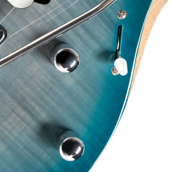 Cort X700 DUALITY II Polar ice burst Guitarra eléctrica c/funda