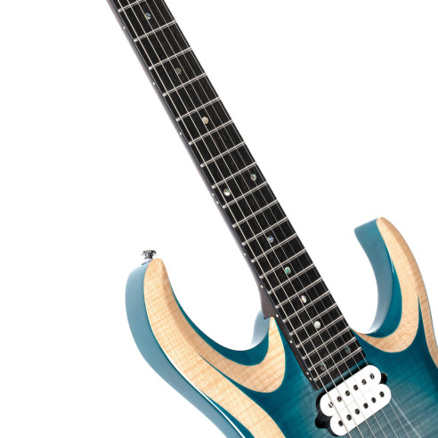 Cort X700 DUALITY II Polar ice burst Guitarra eléctrica c/funda