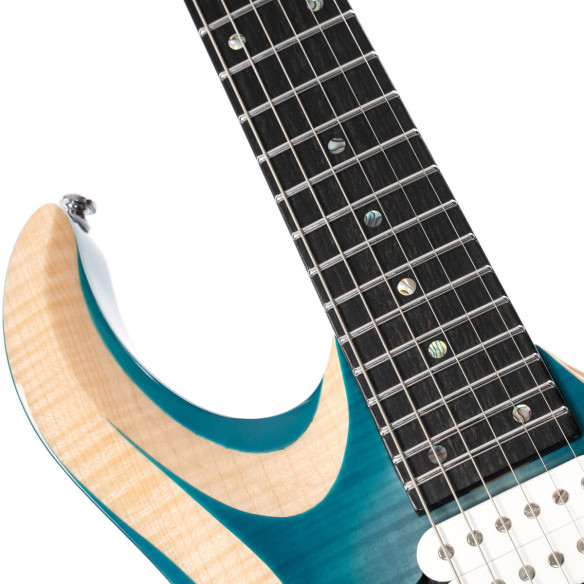 Cort X700 DUALITY II Polar ice burst Guitarra eléctrica c/funda