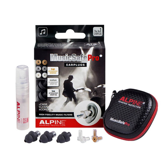 Alpine MusicSafe Pro Negros Tapones oidos
