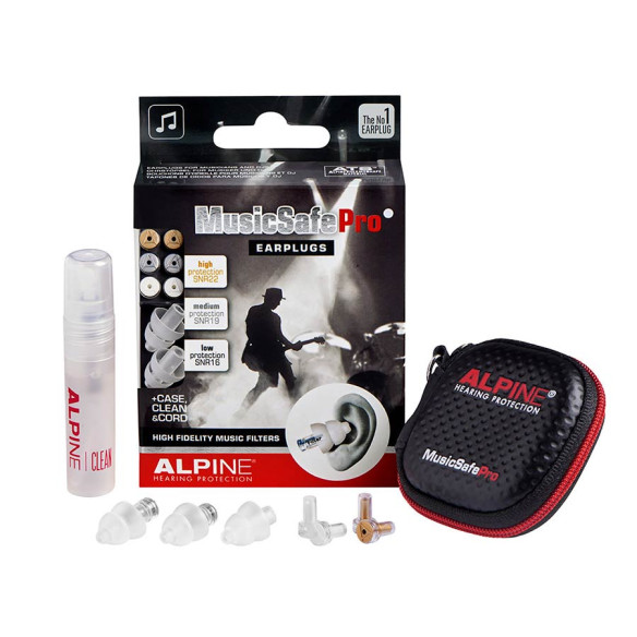 Alpine MusicSafe Pro Transparentes Tapones oidos