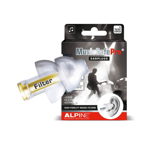Alpine MusicSafe Pro Transparentes Tapones oidos