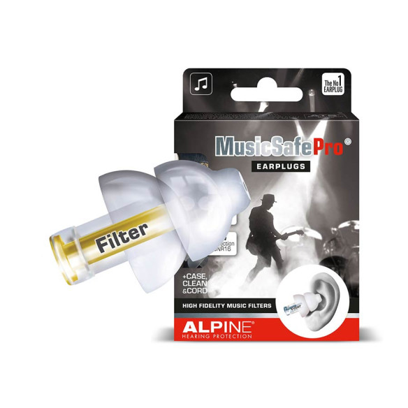Alpine MusicSafe Pro Transparentes Tapones oidos