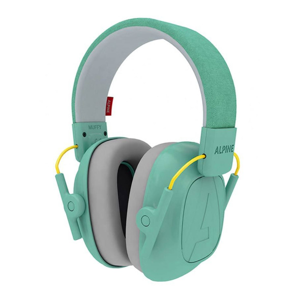 Alpine Cascos Protectores oidos niños Color verde claro